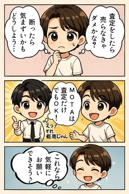 MOTA 査定だけ 漫画