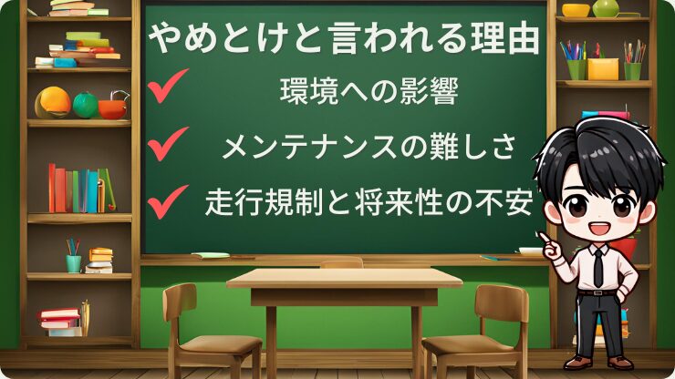 ディーゼル車　やめとけ　理由