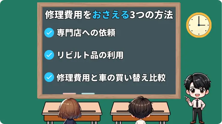 コンプレッサー交換　修理費用　おさえる方法