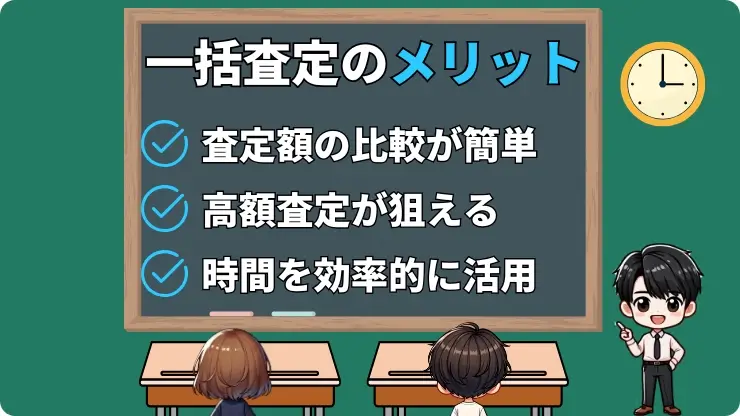 車一括査定　メリット