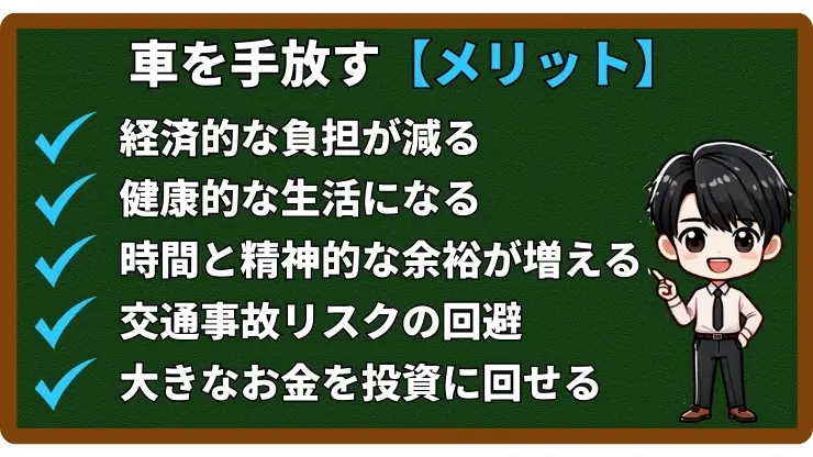 車を手放すメリット