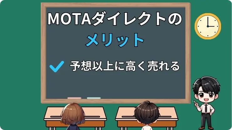 MOTAダイレクト　メリット