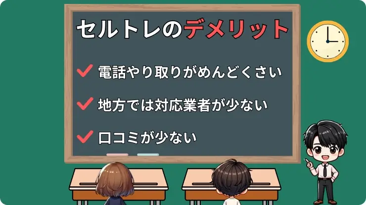 セルトレのデメリット